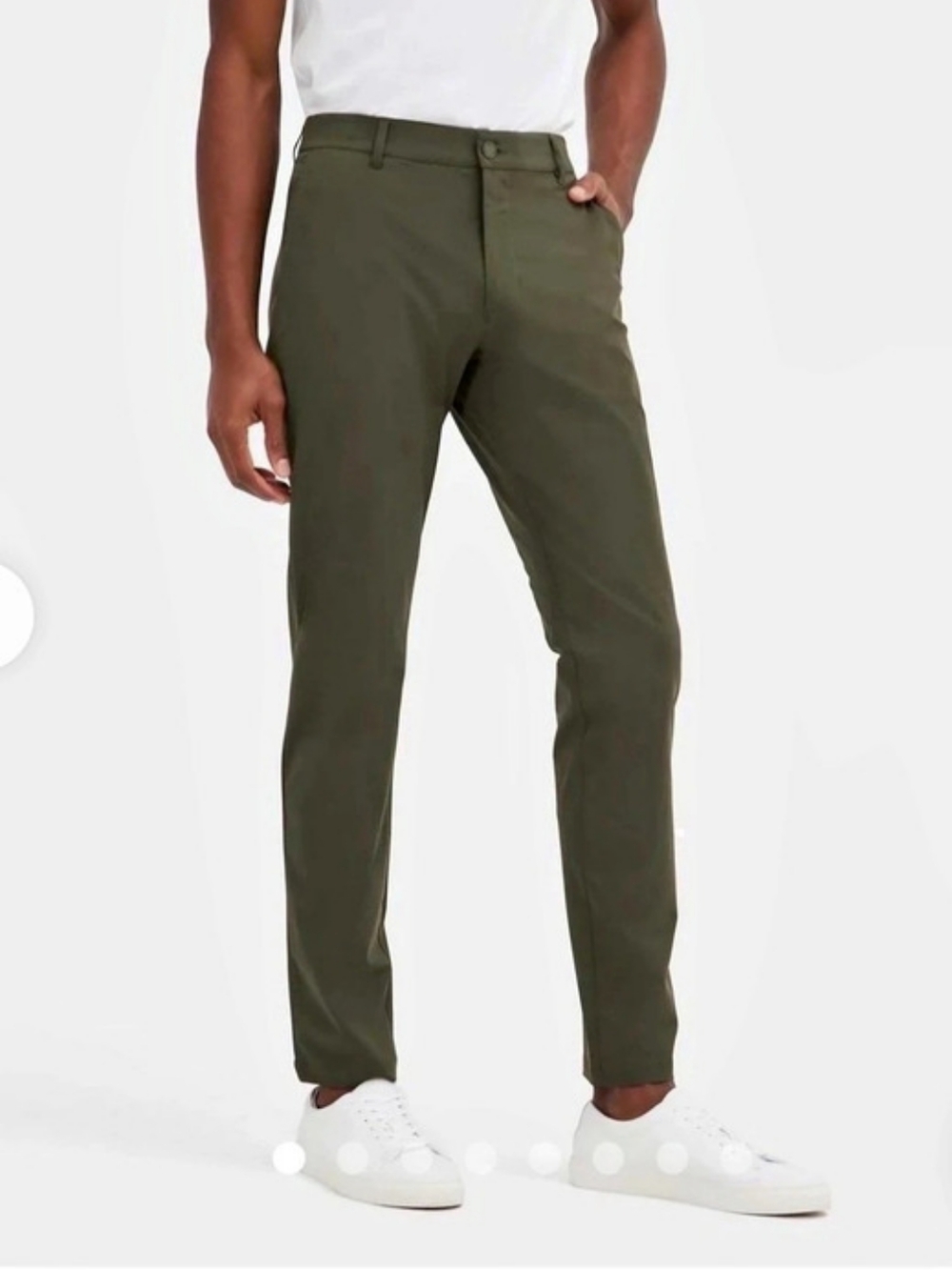Rhone Men's Slim Resort Pant 36x33 NWT Survivor Green